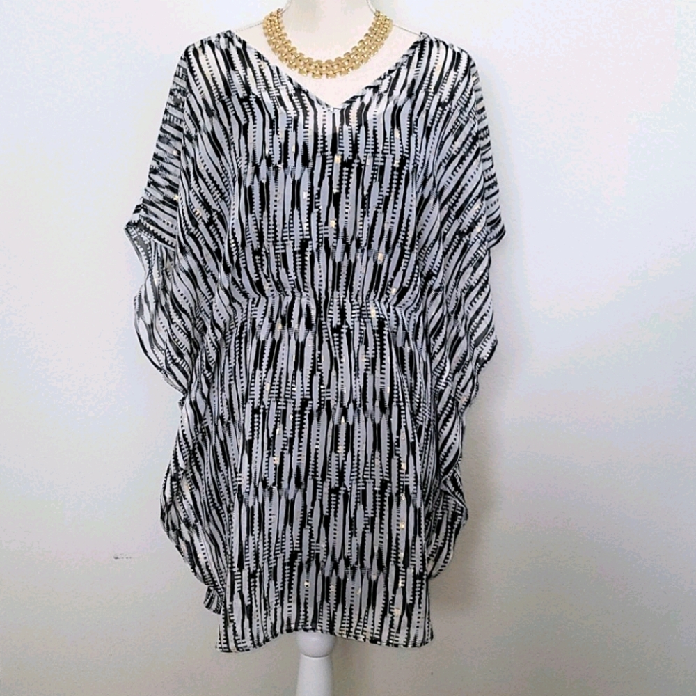 Express never worn butterfly sleeve kimono dress